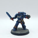 Warhammer 40k: Space Marines Crimson Fists Dark Imperium Lieutenants - Painted (AE219)