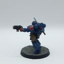 Warhammer 40k: Space Marines Crimson Fists Dark Imperium Lieutenants - Painted (AE219)