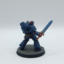 Warhammer 40k: Space Marines Crimson Fists Dark Imperium Lieutenants - Painted (AE219)