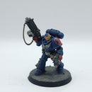 Warhammer 40k: Space Marines Crimson Fists Dark Imperium Lieutenants - Painted (AE219)