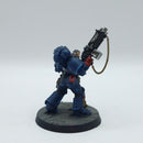 Warhammer 40k: Space Marines Crimson Fists Dark Imperium Lieutenants - Painted (AE219)