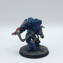 Warhammer 40k: Space Marines Crimson Fists Aggressors - Painted (AD207)