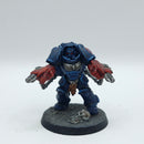 Warhammer 40k: Space Marines Crimson Fists Aggressors - Painted (AD207)