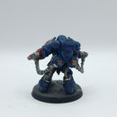 Warhammer 40k: Space Marines Crimson Fists Aggressors - Painted (AD207)