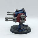 Warhammer 40k: Space Marines Crimson Fists Dreadnought with Autocannons - Painted (AP037)