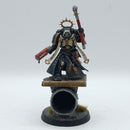 Warhammer 40k: Space Marines Dark Angels Chaplain - Painted (AA188)