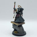 Warhammer 40k: Space Marines Dark Angels Chaplain - Painted (AA188)