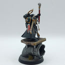 Warhammer 40k: Space Marines Dark Angels Chaplain - Painted (AA188)