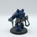 Warhammer 40k: Space Marines Crimson Fists Aggressors - Painted (BH012)