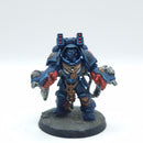 Warhammer 40k: Space Marines Crimson Fists Aggressors - Painted (BH012)