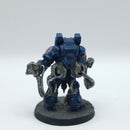 Warhammer 40k: Space Marines Crimson Fists Aggressors - Painted (BH012)