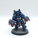 Warhammer 40k: Space Marines Crimson Fists Aggressors - Painted (BH012)