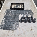 Warhammer 40k Chaos Knights Wardogs x7 Part Assembled BB200