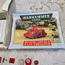 Warhammer 40k Blood Angels Baal Predator - Damaged in Box - 2nd Edition BB201