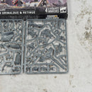Warhammer 40k Black Templars Chaplain Grimaldus & Retinue - in Box BB227