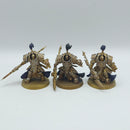 Warhammer 40k: Adeptus Custodes Allarus Custodians - Part Painted (AI105)