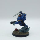 Warhammer 40k: Space Marines Reiver Lieutenant - Part Painted (BH069)