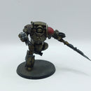Warhammer 40k: Adeptus Custodes Forge World Achillus Dreadnought - Part Painted (AZ202)