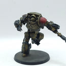 Warhammer 40k: Adeptus Custodes Forge World Achillus Dreadnought - Part Painted (AZ202)