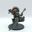Warhammer 40k: Adeptus Custodes Forge World Achillus Dreadnought - Part Painted (AZ202)
