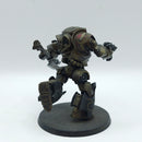 Warhammer 40k: Adeptus Custodes Forge World Achillus Dreadnought - Part Painted (AZ202)