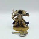 Warhammer 40k: Adeptus Custodes Allarus Custodians and Shield Captain- Part Painted (AI188)