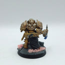 Warhammer 40k: Adeptus Custodes Allarus Custodians and Shield Captain- Part Painted (AI188)
