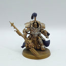 Warhammer 40k: Adeptus Custodes Allarus Custodians and Shield Captain- Part Painted (AI188)