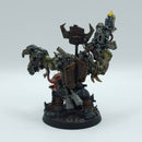 Warhammer 40k: Ork Warboss with Attack Squig - Well Painted (BJ252)