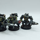 Warhammer 40k: Orks Converted Tankbustas - Well Painted (AZ009)