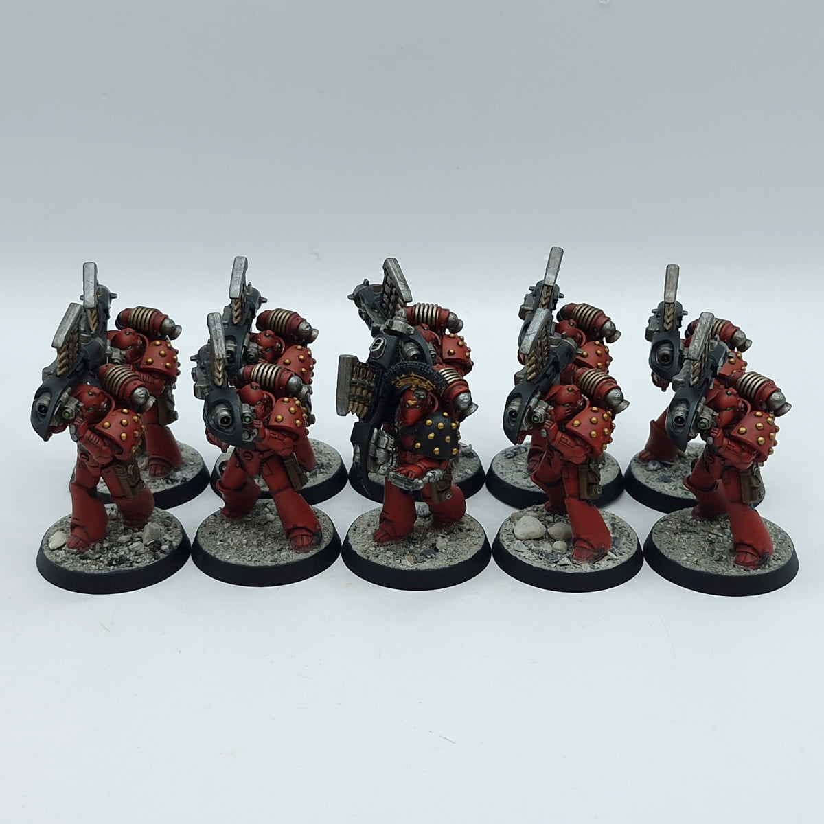 Warhammer Horus Heresy: Space Marines Blood Angels Support Squad - Well Painted (AD231)