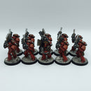 Warhammer Horus Heresy: Space Marines Blood Angels Support Squad - Well Painted (AD231)
