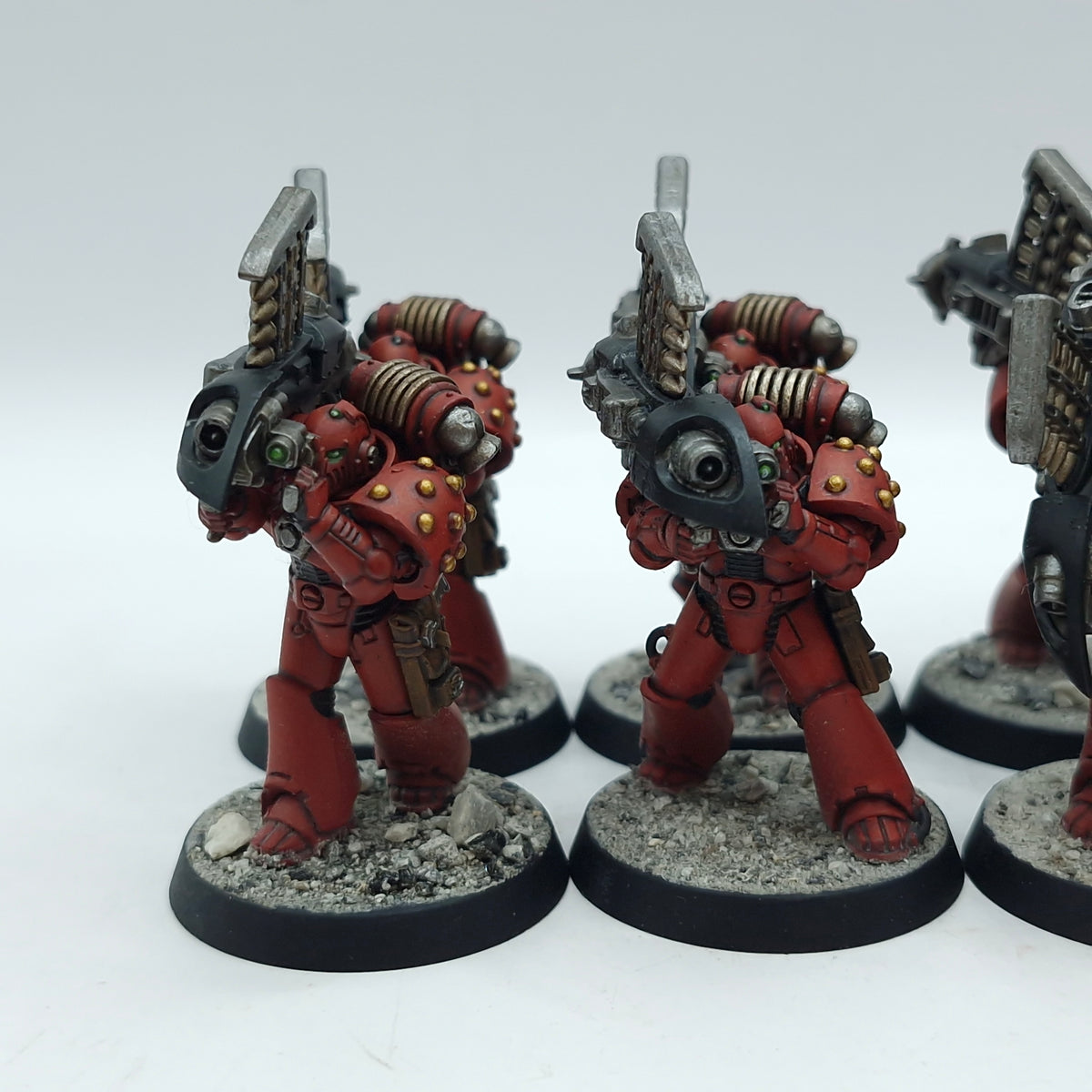 Warhammer Horus Heresy: Space Marines Blood Angels Support Squad - Well Painted (AD231)
