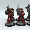 Warhammer Horus Heresy: Space Marines Blood Angels Support Squad - Well Painted (AD231)