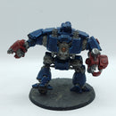 Warhammer 40k: Space Marines Crimson Fists Redemptor Dreadnought - Well Painted (AR001)