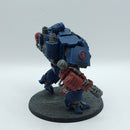 Warhammer 40k: Space Marines Crimson Fists Redemptor Dreadnought - Well Painted (AR001)