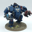 Warhammer 40k: Space Marines Crimson Fists Redemptor Dreadnought - Well Painted (AR049)