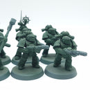 Warhammer Horus Heresy: Space Marines Old MKIII Support Squad with Meltaguns (AC083)