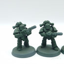 Warhammer Horus Heresy: Space Marines Old MKIII Support Squad with Meltaguns (AC083)