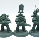 Warhammer Horus Heresy: Space Marines Old MKIII Support Squad with Meltaguns (AC083)