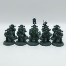 Warhammer Horus Heresy: Space Marines Old MKIII Support Squad with Flamers (AD251)