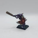 Warhammer The Old World: Lizardmen Metal Saurus Oldblood Scar Veteran Lord - Painted (BH227)