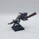 Warhammer The Old World: Lizardmen Metal Saurus Oldblood Scar Veteran Lord - Painted (BH227)