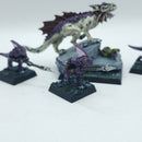 Warhammer The Old World: Lizardmen Metal Salamander and Handlers - Painted (BH226)