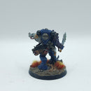 Warhammer 40k: Space Marines Leviathan Lieutenant - Painted (BC168)