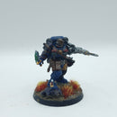Warhammer 40k: Space Marines Leviathan Lieutenant - Painted (BC168)