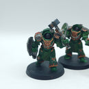 Warhammer Horus Heresy: Space Marines Salamanders Firedrake Terminator Squad - Part Painted (BH214)