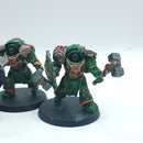 Warhammer Horus Heresy: Space Marines Salamanders Firedrake Terminator Squad - Part Painted (BH214)