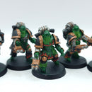 Warhammer Horus Heresy: Space Marines Salamanders Pyroclast Squad - Part Painted (BH213)