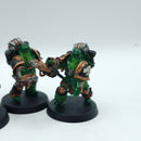 Warhammer Horus Heresy: Space Marines Salamanders Pyroclast Squad - Part Painted (BH213)